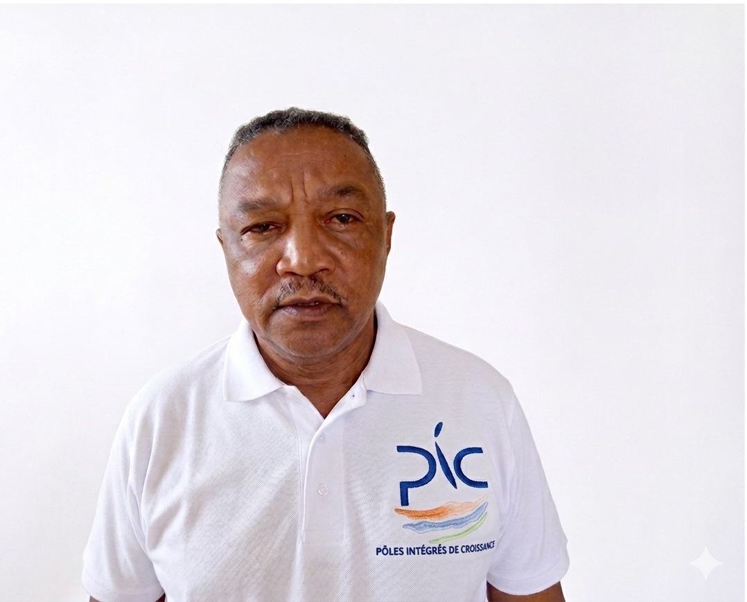 PIC3 Madagascar regional coordination representative pictured on the programme's official Toamasina, Atsinanana intervention-region listing
